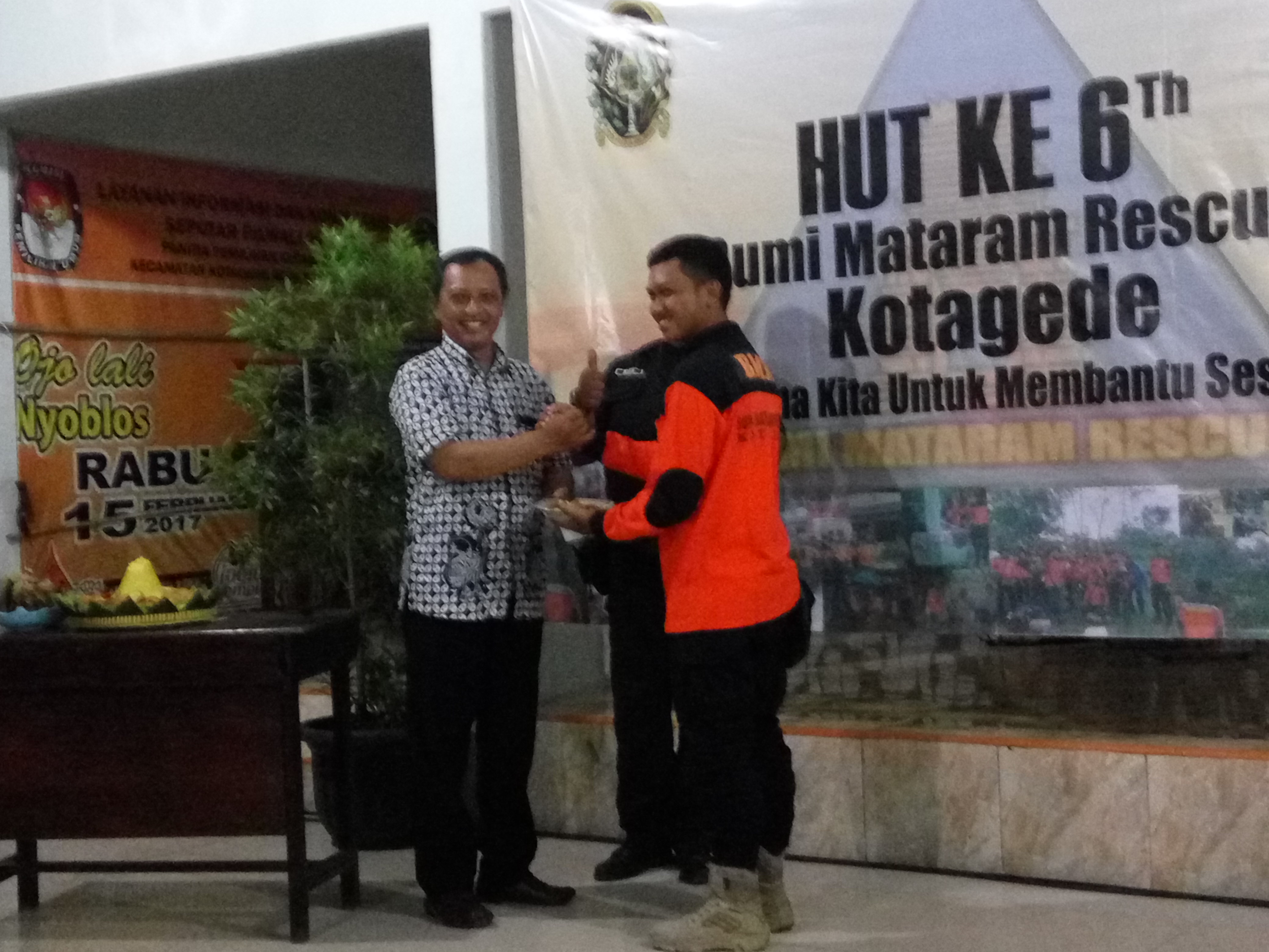 Peringatan HUT ke - 6 Bumi Mataram Rescue (BMR) Kecamatan Kotagede
