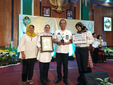 RW 08 Kelurahan Rejowinangun memperoleh Juara 2 Lomba Proklim se- Kota Yogyakarta