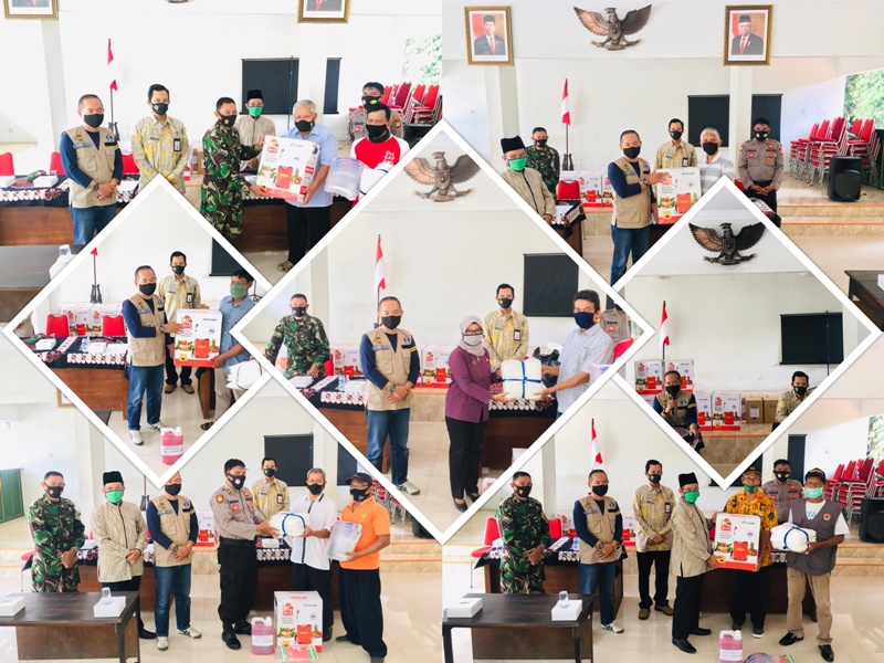 KTB Pilahan dan KTB Rejowinangun dan 3 Kampung se Kelurahan Rejowinangun mendapatkan Bantuan APD dari Pemkot Yogyakarta