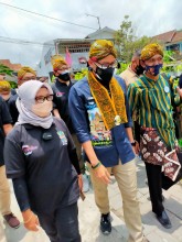 Kunjungan Menparekraf RI, Bpk. Sandiaga Uno, BA,MBA ke Kelurahan Rejowinangun dalam rangka kegiatan “Anugerah Desa Wisata Indonesia (ADWI) 2021”