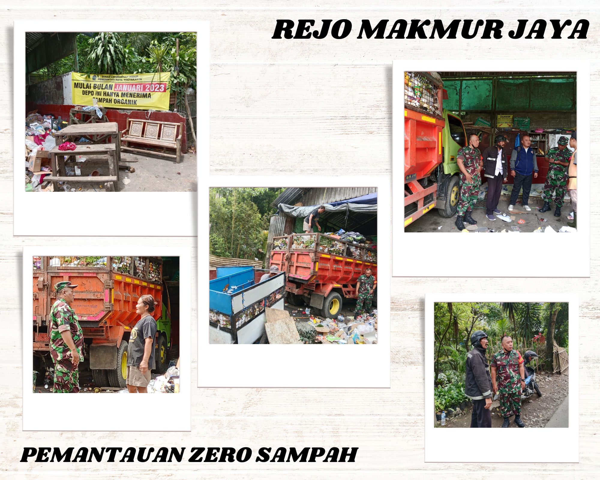 Kelurahan  Rejowinangun  Mendukung  Program  Kegiatan Zero Sampah