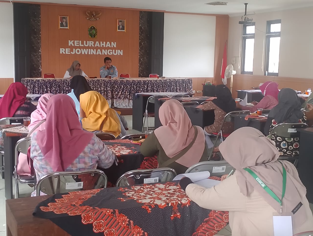 Kegiatan Koordinasi Paguyuban Bank Sampah Kelurahan Rejowinangun