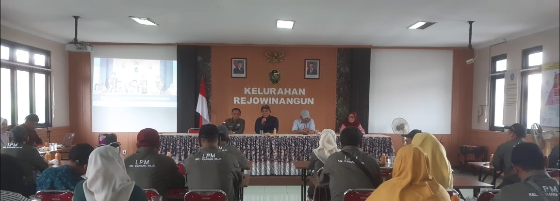 Kunjungan Studi Tiru Kelurahan Karang Rejo Kota Balikpapan di Kelurahan Rejowinangun